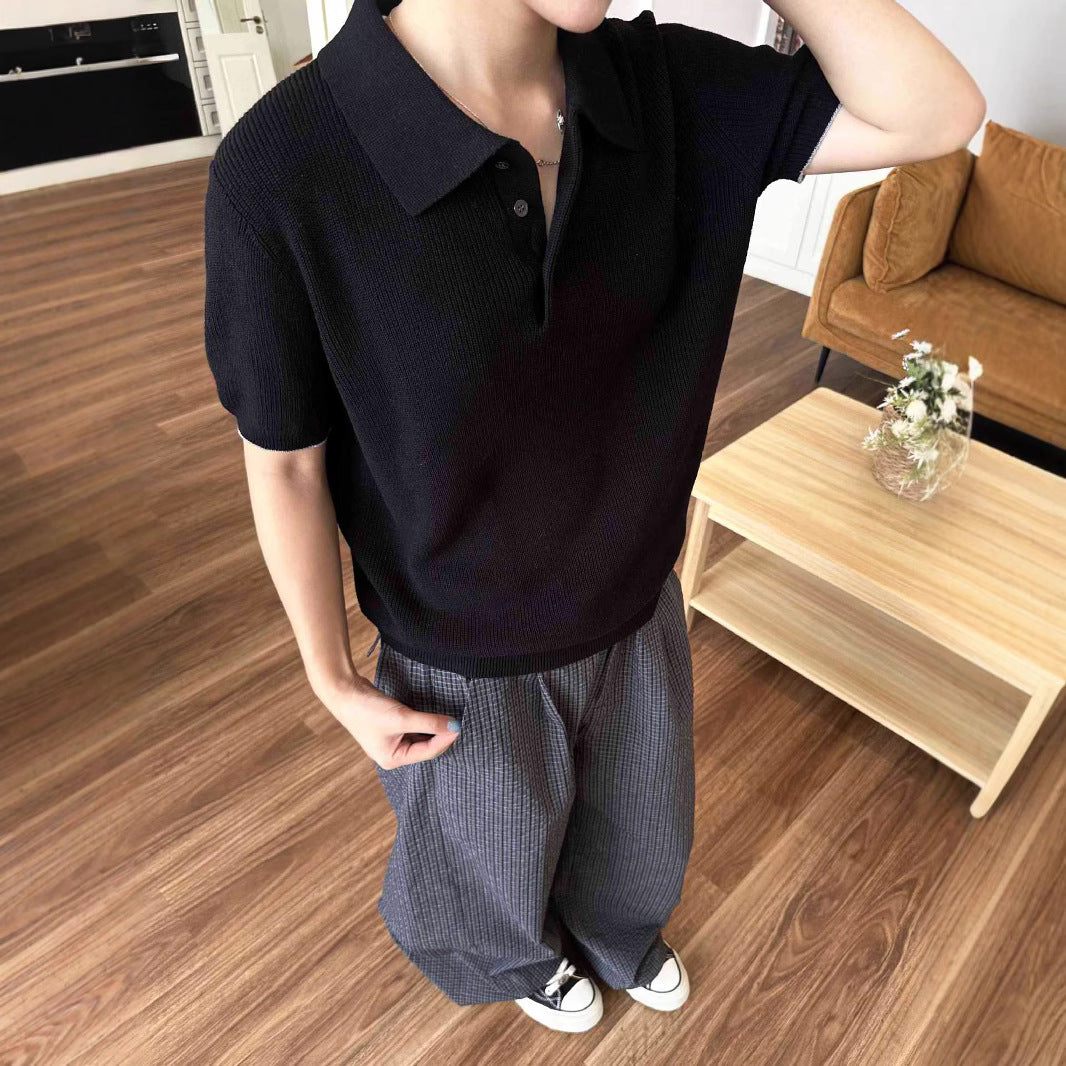 T-shirt Uomo "Retro Cotton" – Vestibilità Comoda