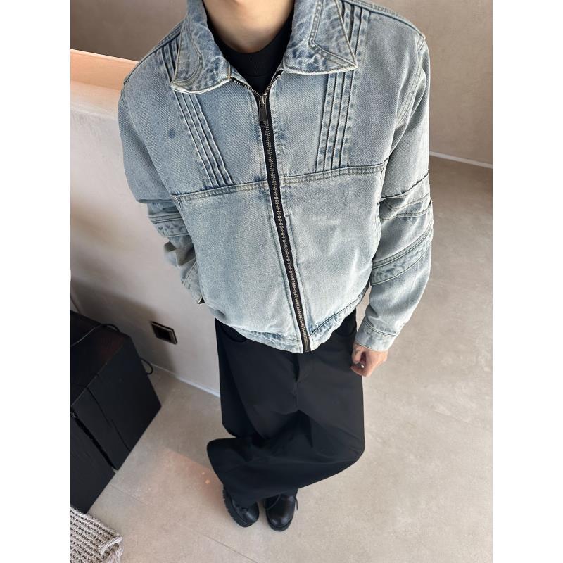 Denim Jacket Men Clean fit