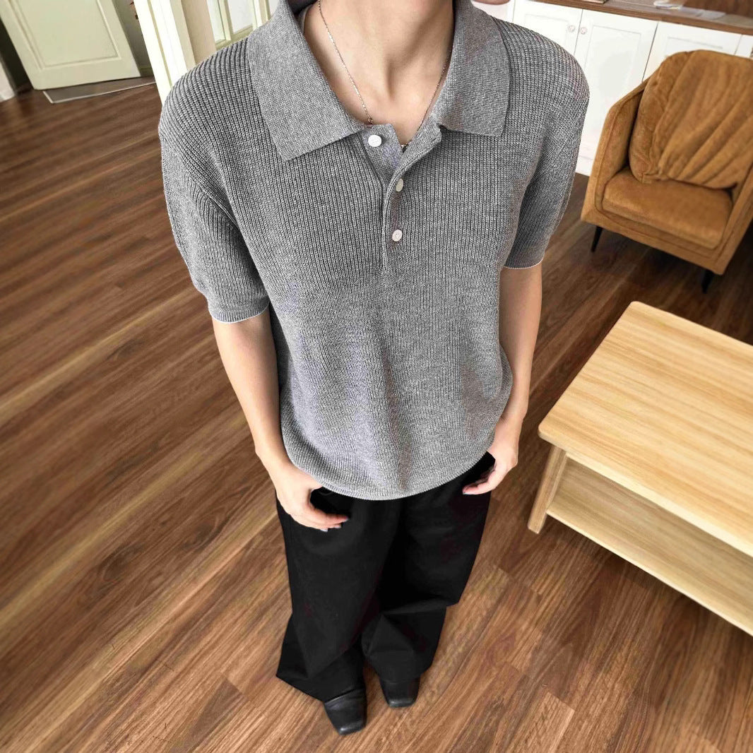 T-shirt Uomo "Retro Cotton" – Vestibilità Comoda