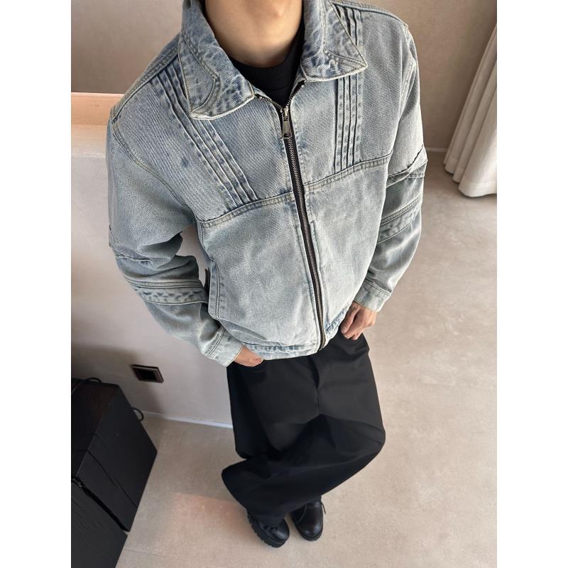 Denim Jacket Men Clean fit