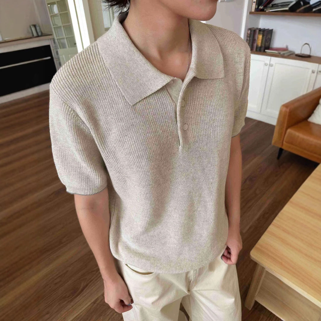 T-shirt Uomo "Retro Cotton" – Vestibilità Comoda