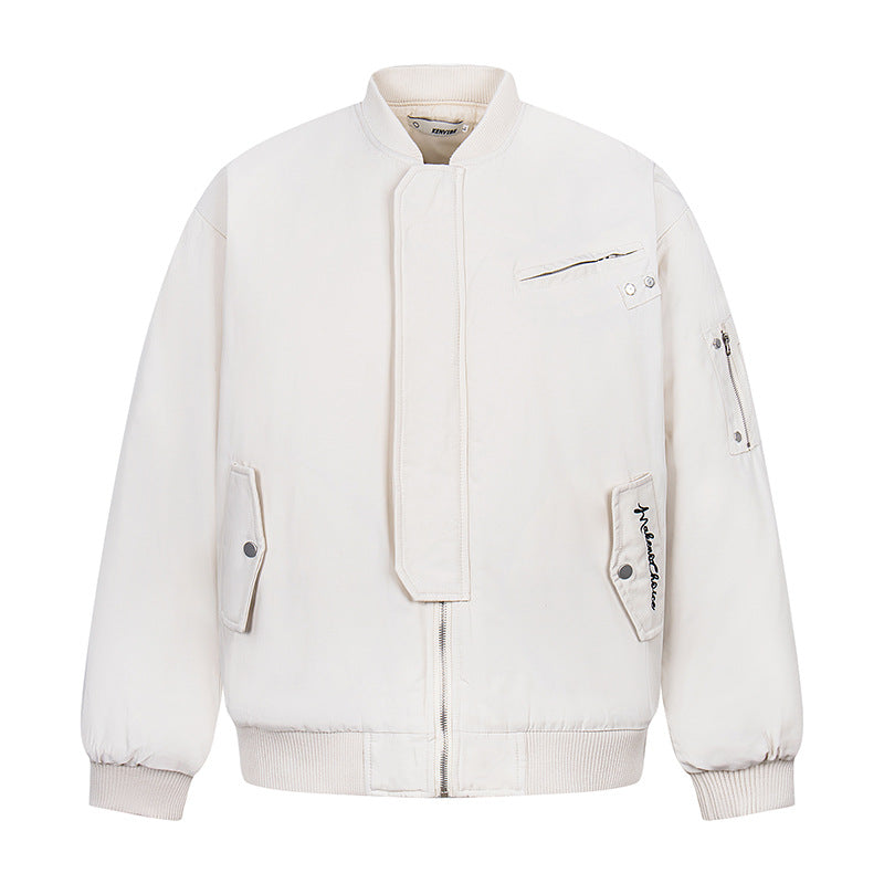Giacca Uomo "Retro Zip" in Cotone – American Style
