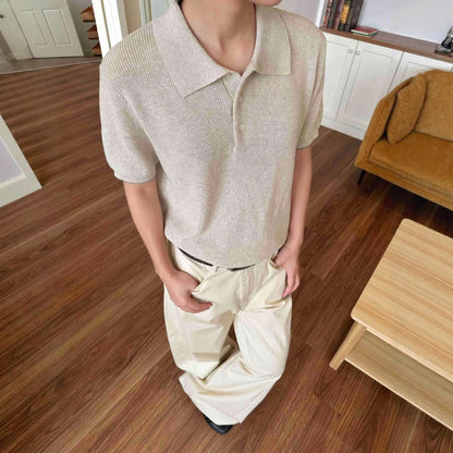 T-shirt Uomo "Retro Cotton" – Vestibilità Comoda