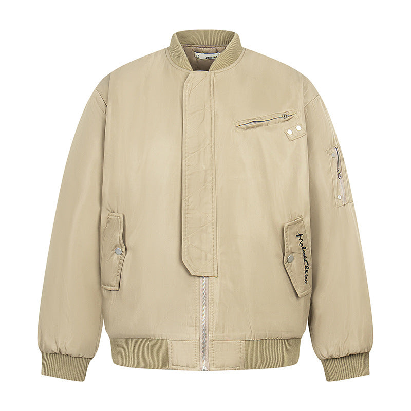 Giacca Uomo "Retro Zip" in Cotone – American Style