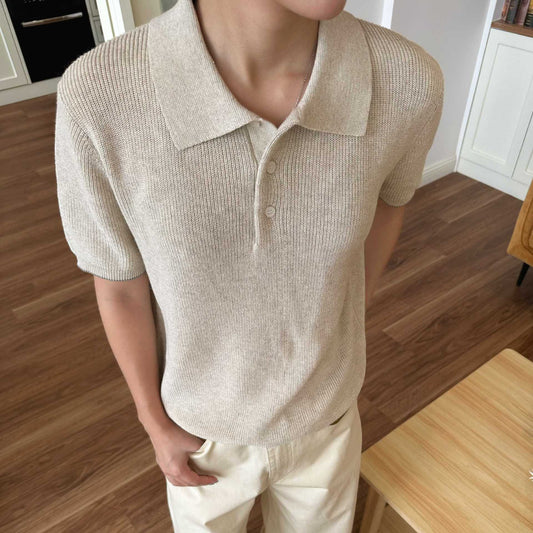 T-shirt Uomo "Retro Cotton" – Vestibilità Comoda
