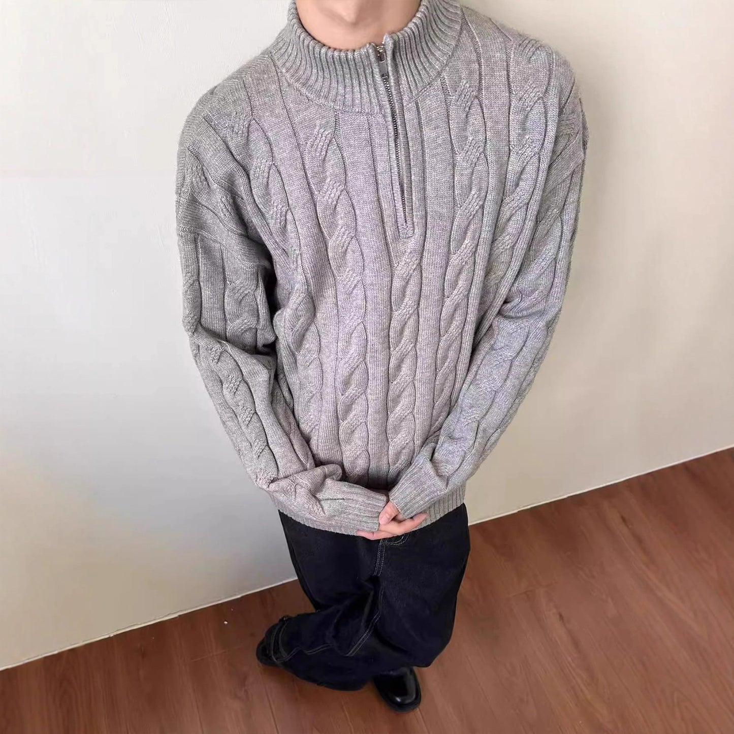 Maglione Casual "Breeze" a Mezza Zip