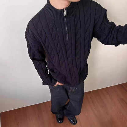 Maglione Casual "Breeze" a Mezza Zip