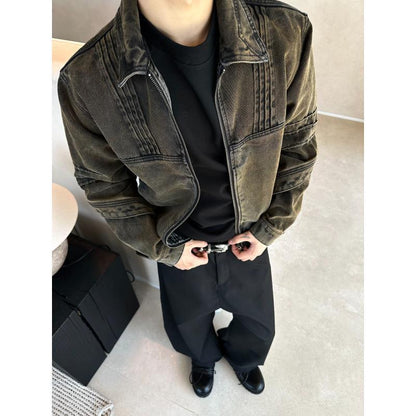 Denim Jacket Men Clean fit
