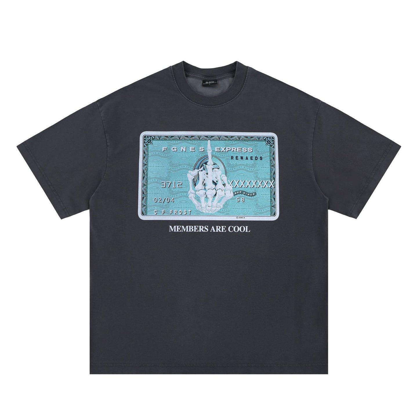 T-shirt Uomo "Geo Print" in Cotone – Vestibilità Ampia