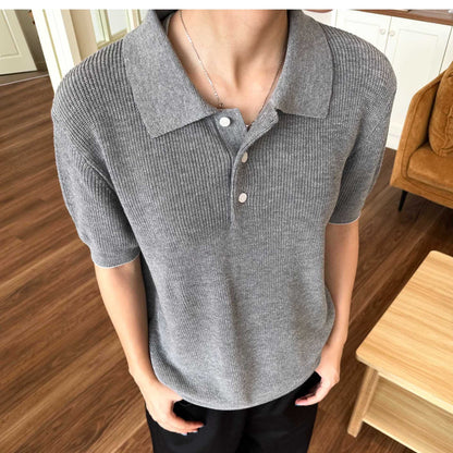 T-shirt Uomo "Retro Cotton" – Vestibilità Comoda