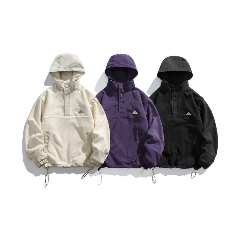 Windproof Fleece Hooded
