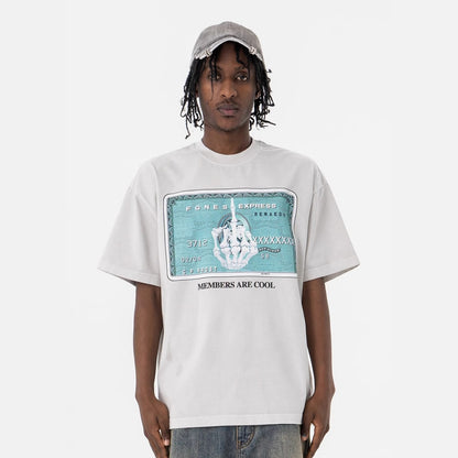 T-shirt Uomo "Geo Print" in Cotone – Vestibilità Ampia