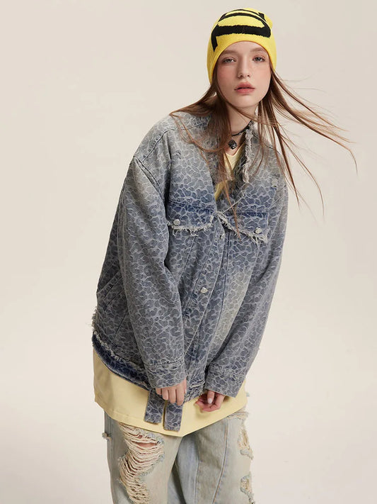 denim unique jacket for Women