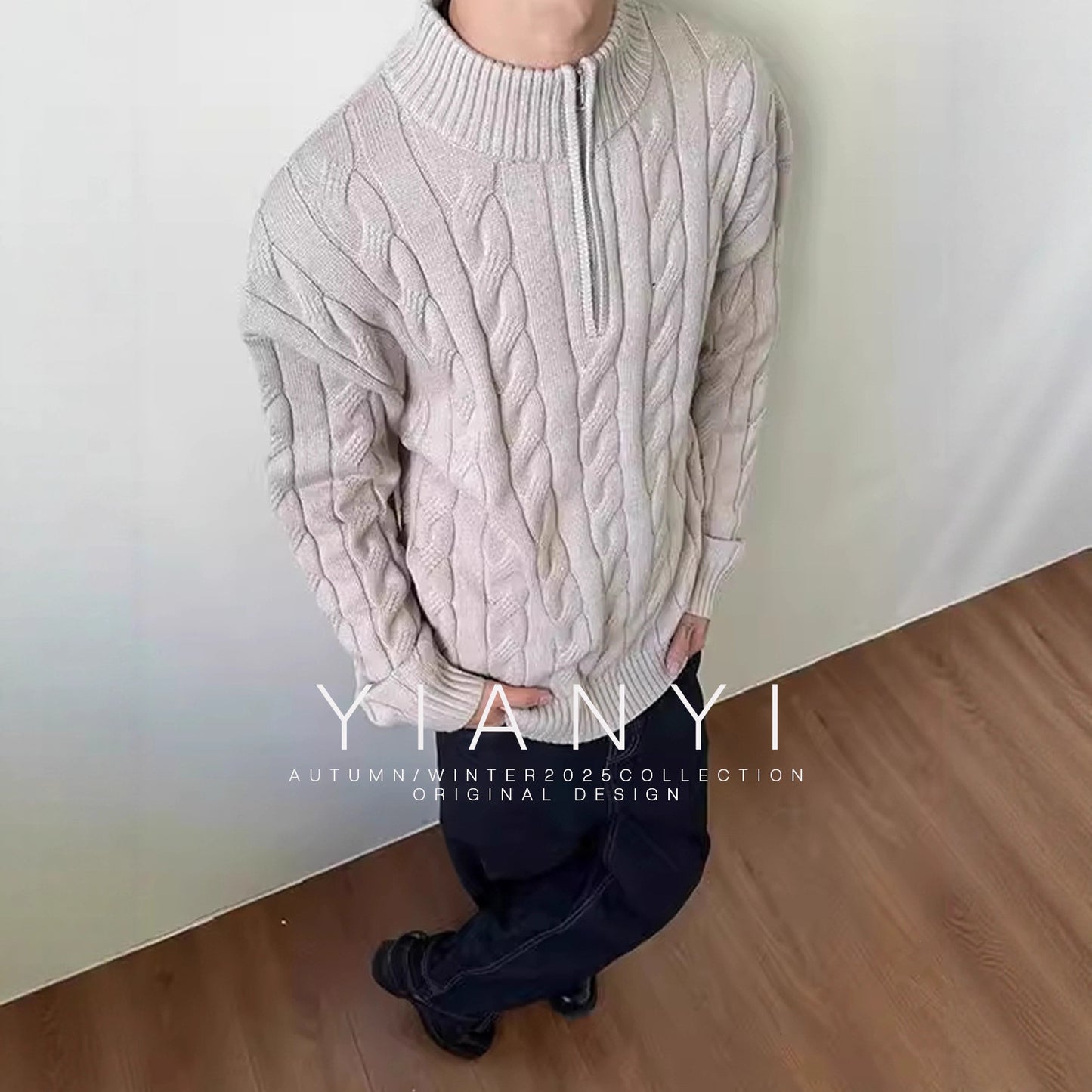 Maglione Casual "Breeze" a Mezza Zip