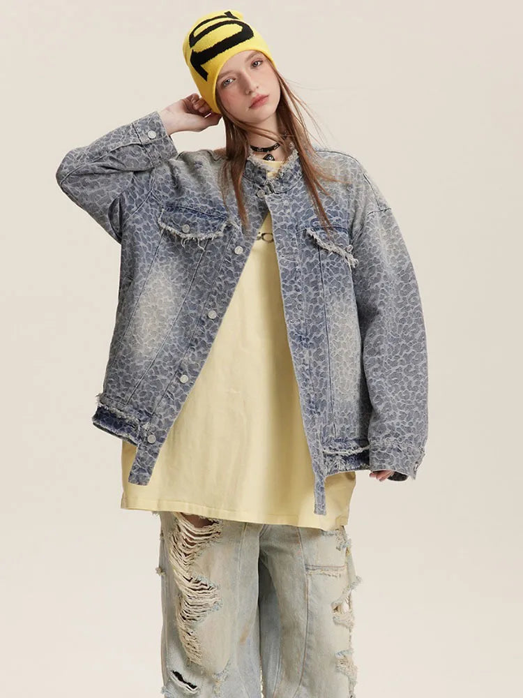 denim unique jacket for Women