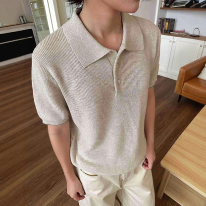 T-shirt Uomo "Retro Cotton" – Vestibilità Comoda