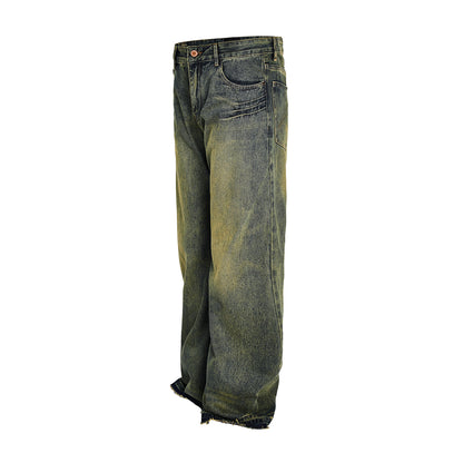 Washed Distressed Jeans